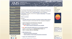 Desktop Screenshot of ams-net.org
